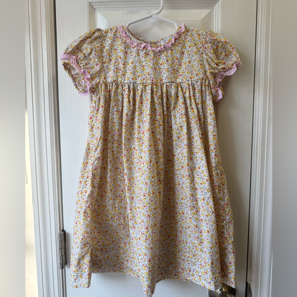 Cecil & Lou Pink and Yellow floral dress